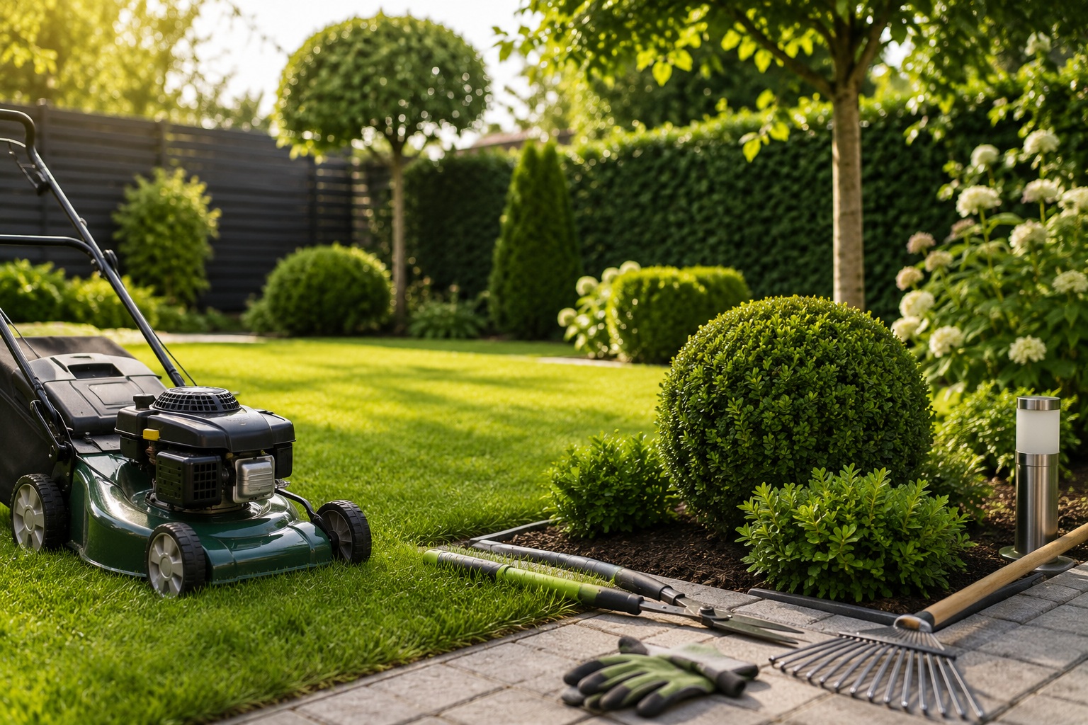 Gartenpflege